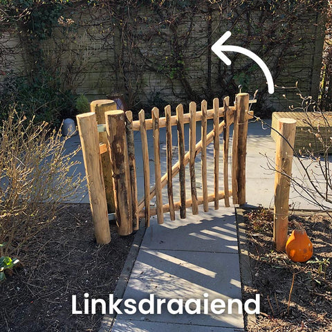 Kastanjehouten Poort - 80 cm. hoog