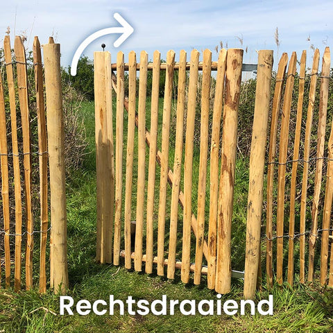 Kastanje Raamwerk Poort - 150 cm. hoog