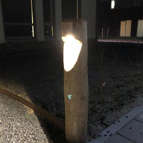 Houten tuinverlichting - Sybren