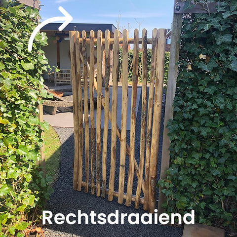 Kastanje Raamwerk Poort - 175 cm. hoog