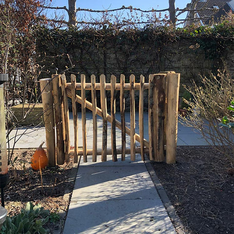 Kastanjehouten Poort - 80 cm. hoog