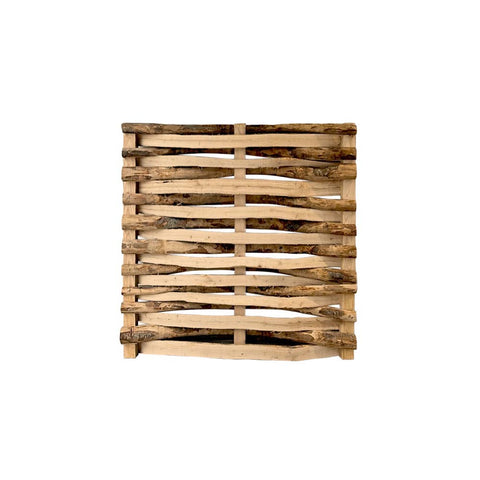 Kastanjehouten Vlechtscherm 100 cm. hoog