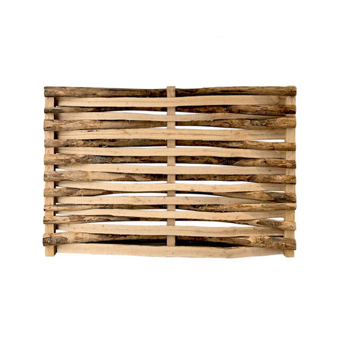 Kastanjehouten Vlechtscherm 100 cm. hoog