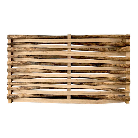 Kastanjehouten Vlechtscherm 100 cm. hoog