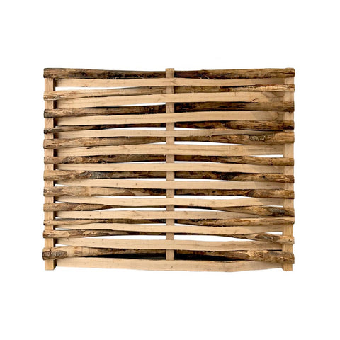 Kastanjehouten Vlechtscherm 120 cm. hoog
