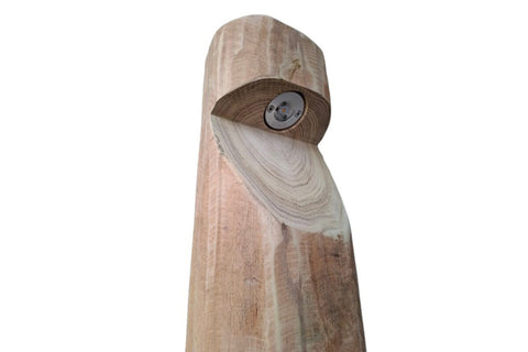 Houten tuinpadverlichting - Moira - Robiniahout Rond